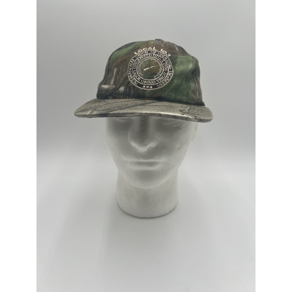 Graffiti Local 103 IBEW Camo Adjustable USA Made Union Baseball Cap Hat Flags